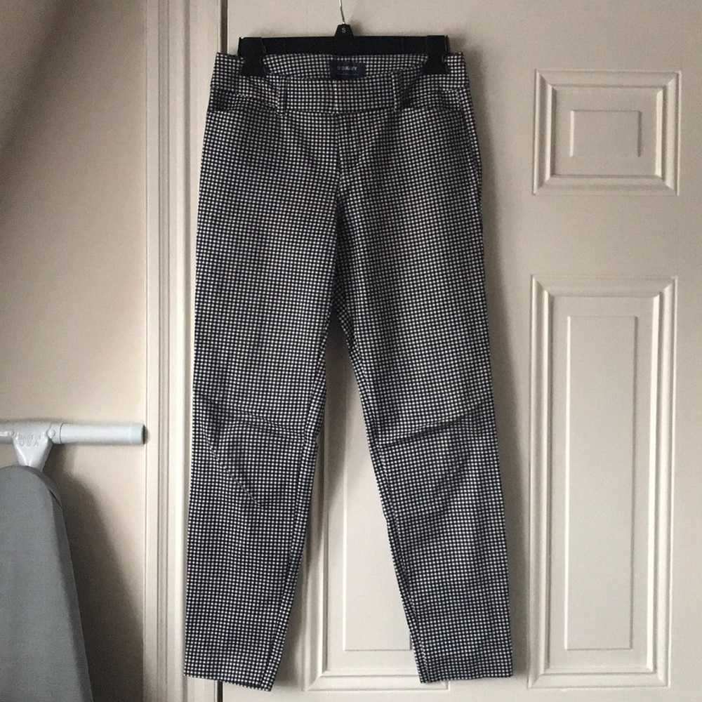 Gingham / checkered cropped pants
